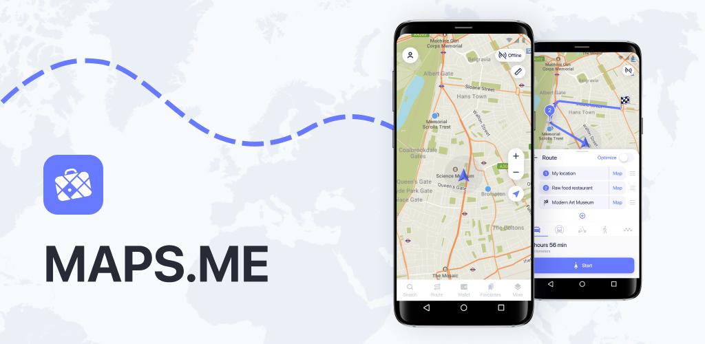 MAPS.ME: Offline térképek