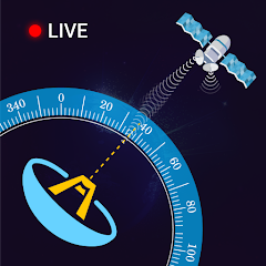 Căutare de satelit (indicator pentru antenă)