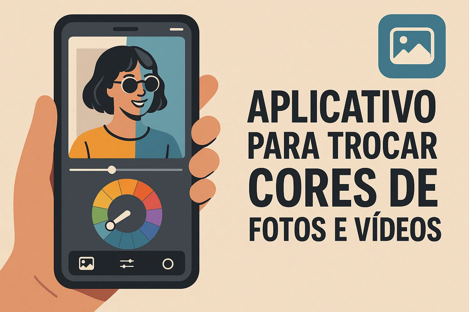 Aplicación para cambiar colores en fotos y vídeos